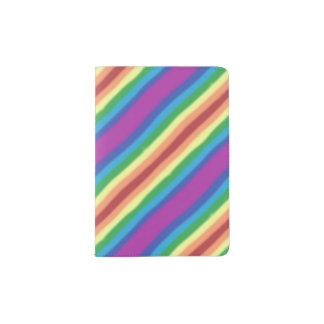 Violet Rainbow Passport Holder