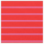 Violet &amp; Red Stripes/Lines Pattern Fabric