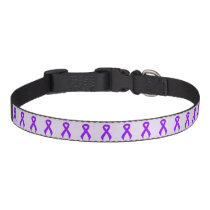 Violet Ribbon Support Awareness, Hodgkins lymphoma Pet Collar