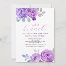 Violet Rose Bridal Brunch Shower