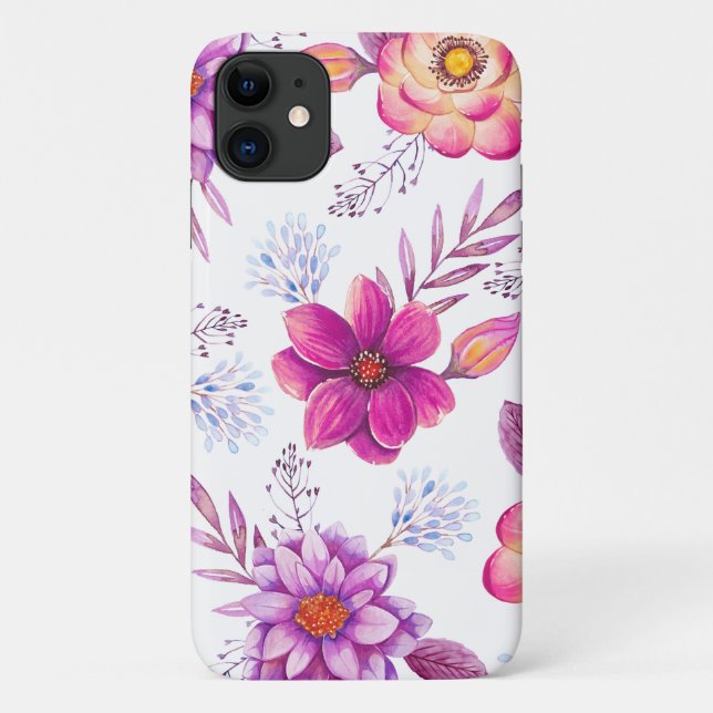 Violet rose Case-Mate iPhone case (Back)