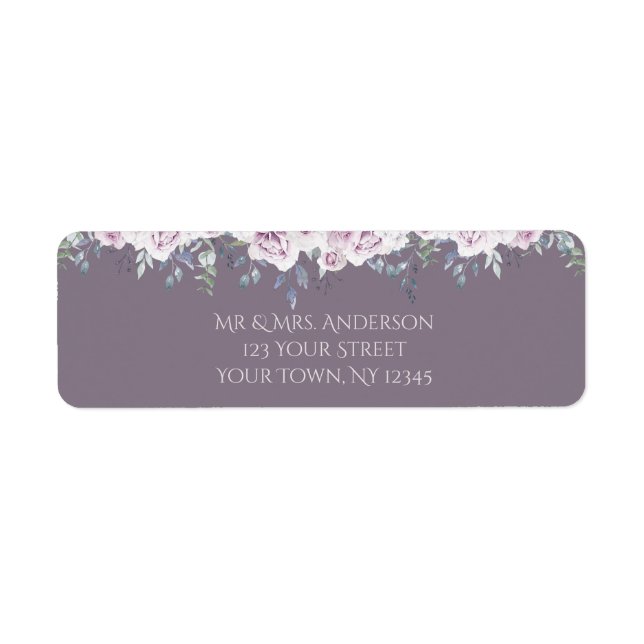 Violet Rose Label (Front)