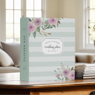 Violet & Sage Wedding Mini Binder