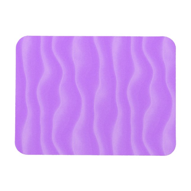 Violet Sand Dunes Abstract Magnet (Horizontal)