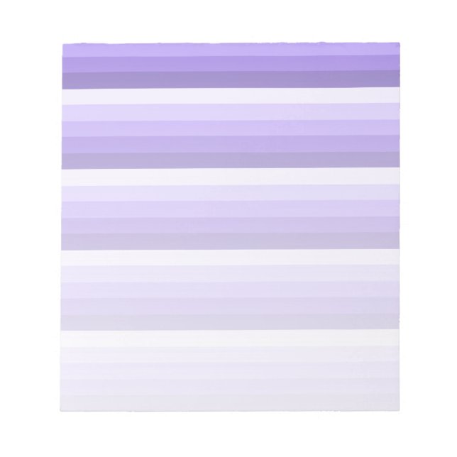 Violet shadow stripes notepad (Front)