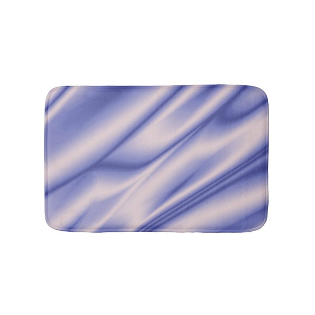 Violet silk texture. bath mat (Front)