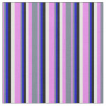 [ Thumbnail: Violet, Slate Gray, Blue, Black, and White Colored Fabric ]