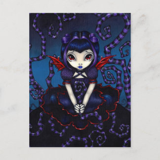 "Violet Sometimes" Postcard
