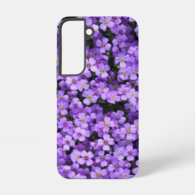 Violet Spring Flowers Violets Samsung Galaxy Case (Back)