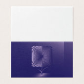 Violet square flower (Outside Unfolded)