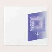 Violet square flower (Outside Unfolded)
