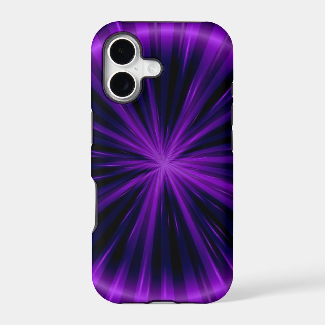 Violet Star Light Graphic Art Case-Mate iPhone Case (Back)