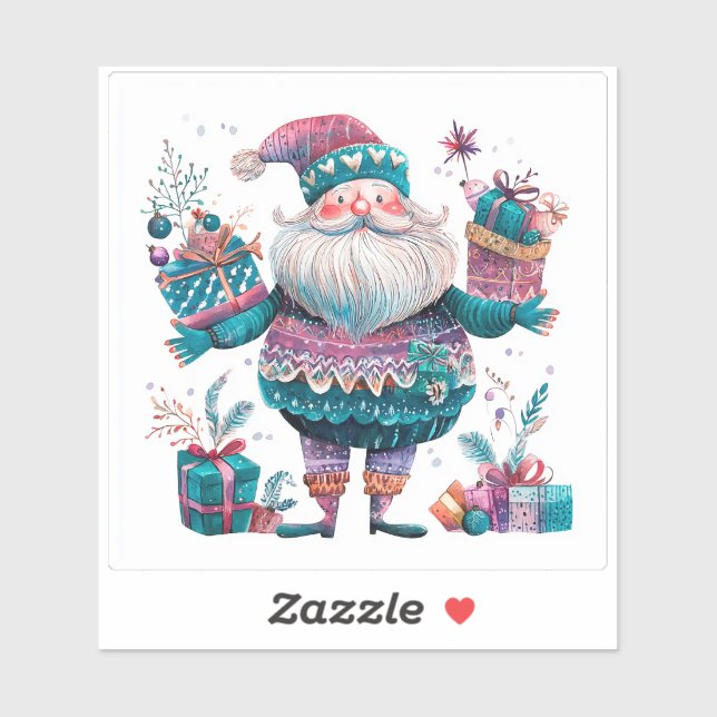 Violet Sticker for Merry Christmas! (Sheet)