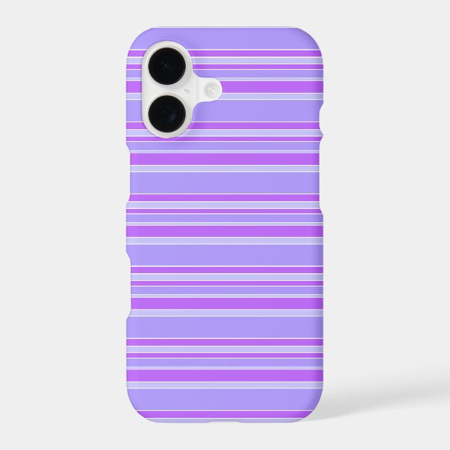 Violet stripes Case-Mate iPhone case (Back)