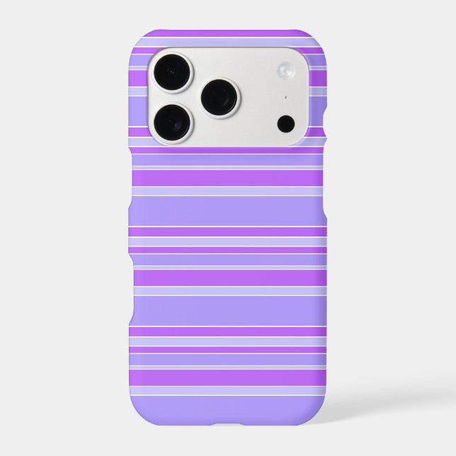 Violet stripes Case-Mate iPhone case (Back)