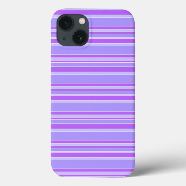 Violet stripes Case-Mate iPhone case (Back)