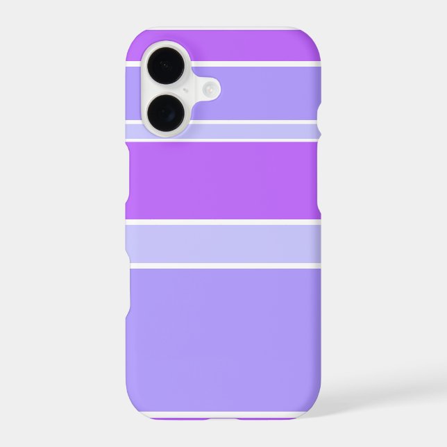 Violet stripes Case-Mate iPhone case (Back)