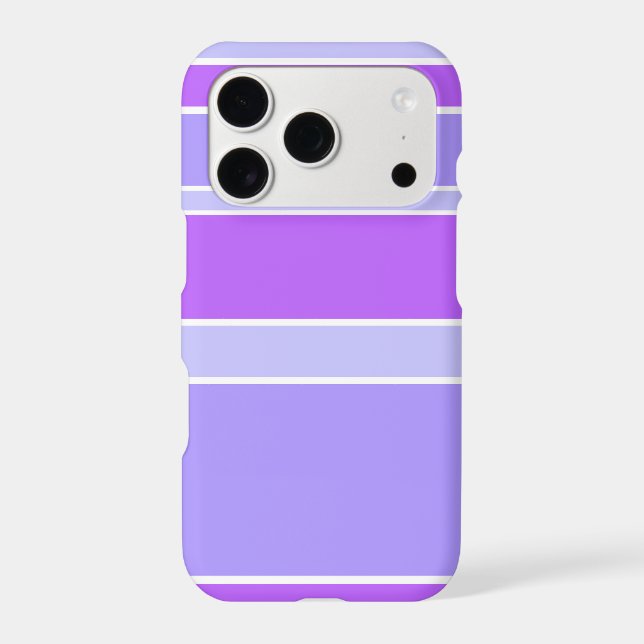 Violet stripes Case-Mate iPhone case (Back)