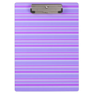 Violet stripes clipboard