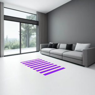 Violet Stripes Rug