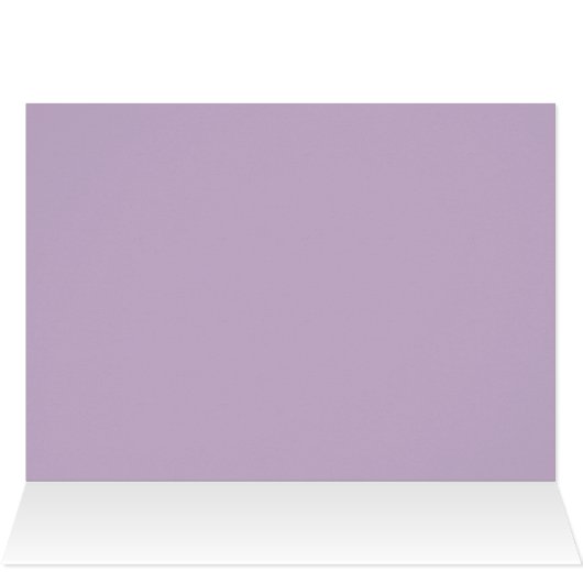 VIOLET SWIRLS Bat Mitzvah Invitation Thank You (Inside Horizontal (Top))