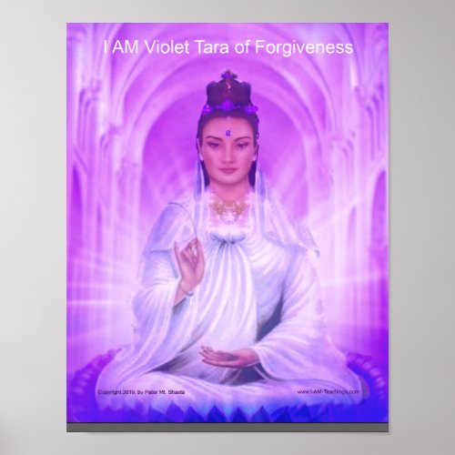 Violet Tara Poster