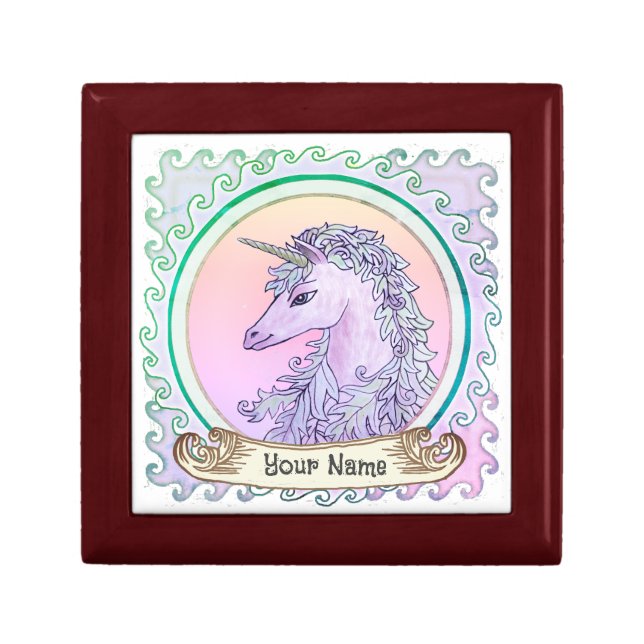 Violet Unicorn  Gift Box (Front)