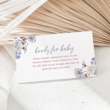 Violet Vintage Wildflower Books For Baby