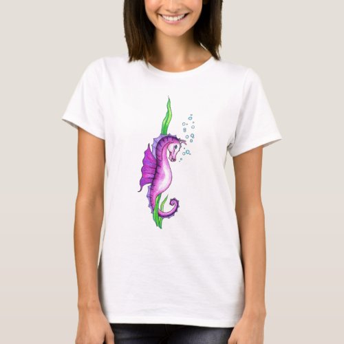 Violet Water Horse T_Shirt