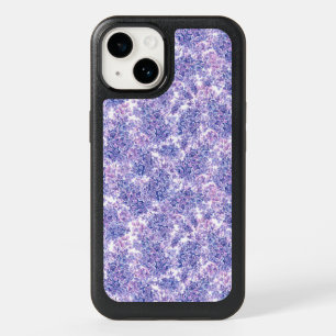 Violet watercolor lilac flowers OtterBox iPhone 14 case