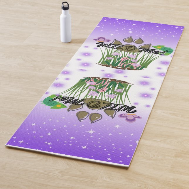 Violet Wild Me Yoga Mat (In Situ)