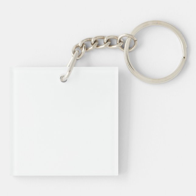 Violet wings keychain (Back)