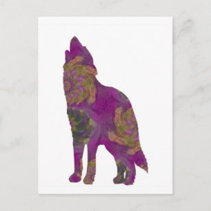 Violet Wolf Postcard