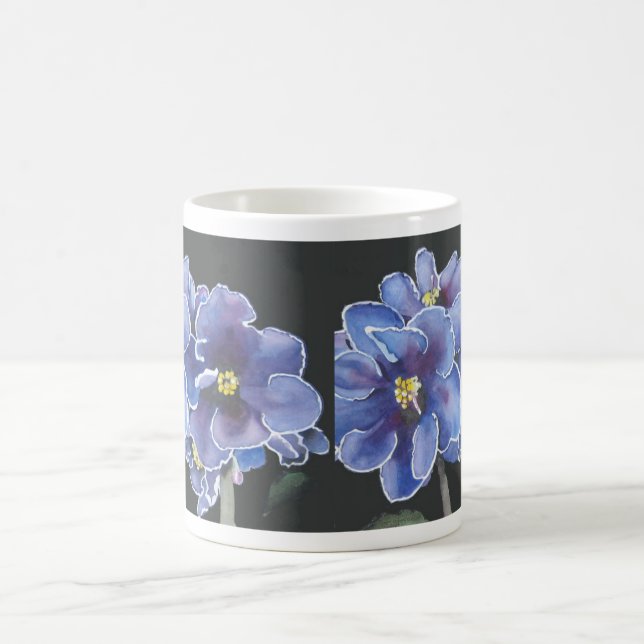 Violet Wrap Around Coffee Mug (Center)