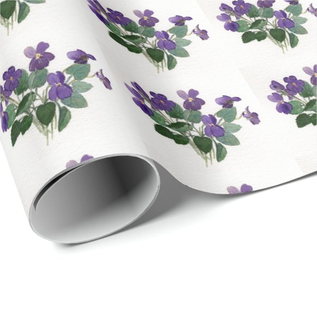 Violet Wrapping papper Paper (Roll Corner)