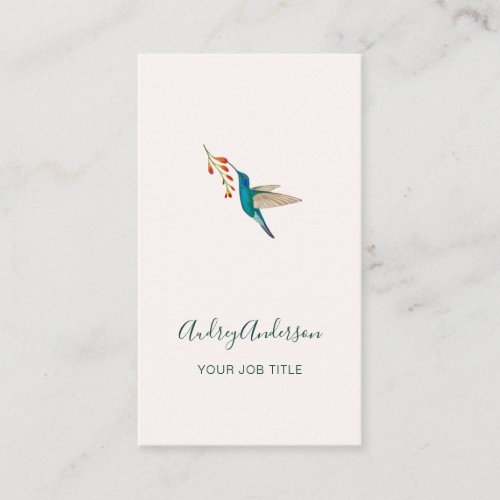 Violetear Hummingbird Business Card
