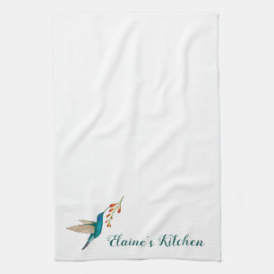 Violetear Hummingbird Kitchen Towel