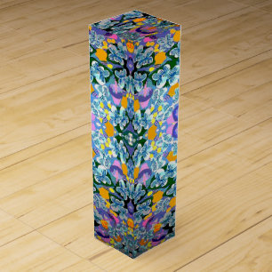 Violets And Lamps Wine Box