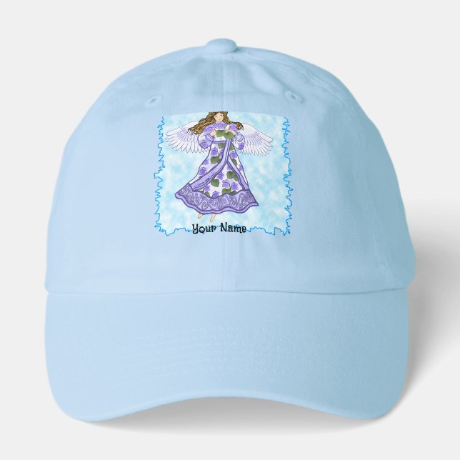 Violets Angel Hat (Front)