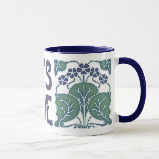 Violets Are Blue Mug (Right)