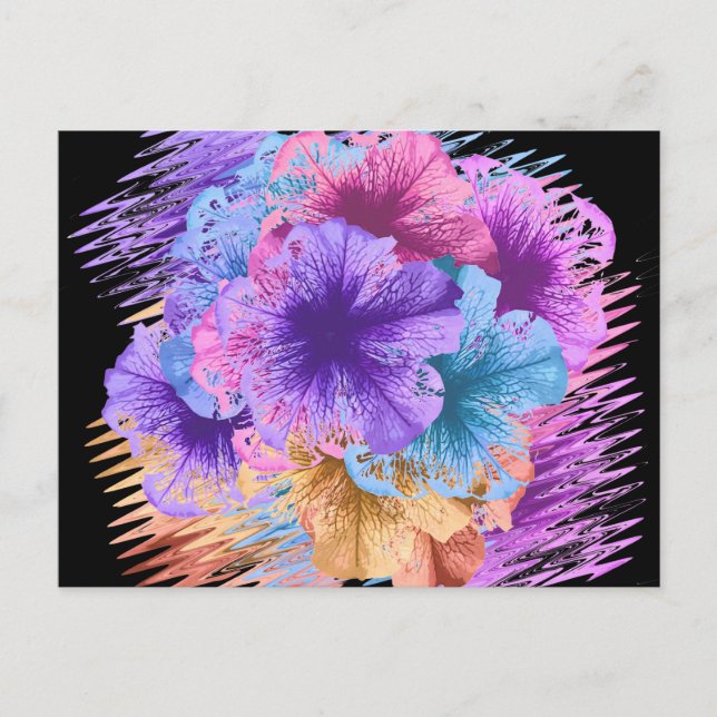 Violets Gone Wild Postcard (Front)