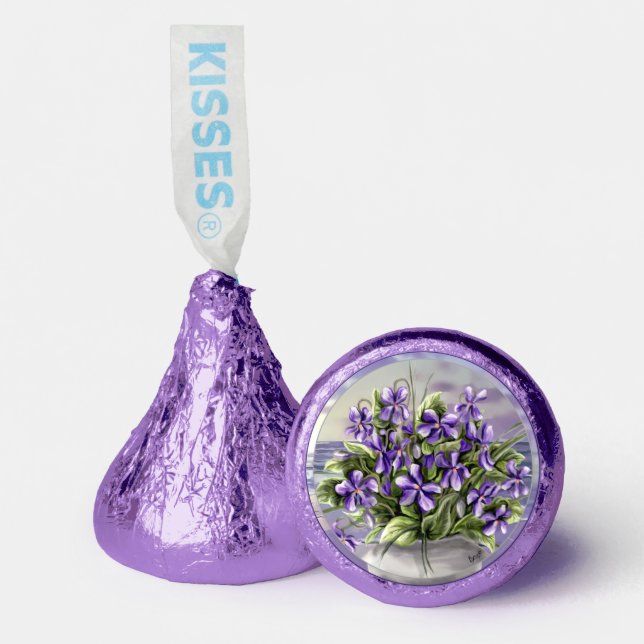 violets in a moon jar hershey®'s kisses® (Front)