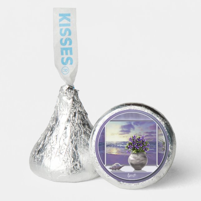 violets in a moon jar hershey®'s kisses® (Front)
