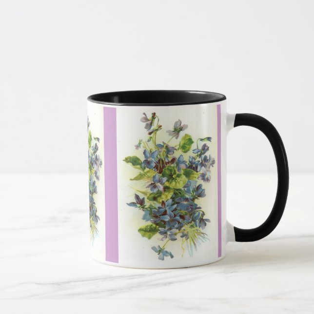 violets mug (Right)