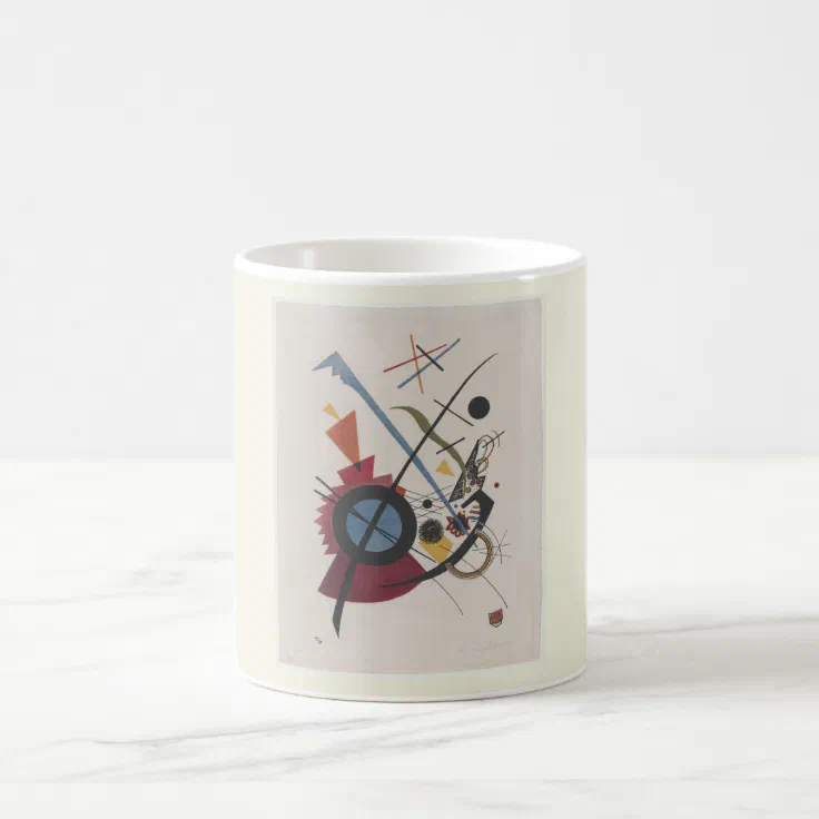 Violett (1923) by Wassily Kandinsky, Modern Art   Coffee Mug