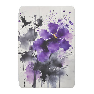 Violetta - Watercolor flowers iPad Mini Cover