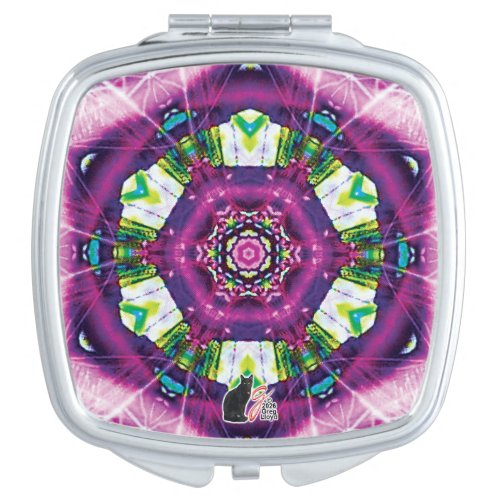 Violette Kaleidoscope Compact Mirror