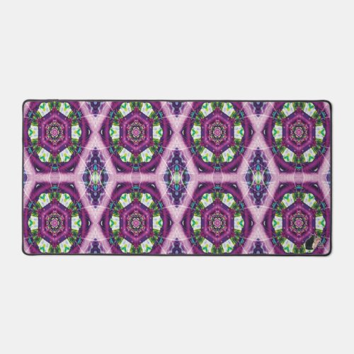 Violette Kaleids Desk Mat