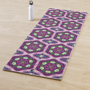 Violette Kaleids Yoga Mat