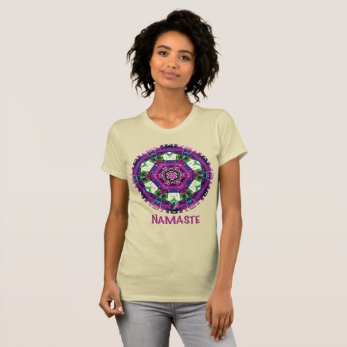 Violette Namaste Kaleidoscope T_Shirt